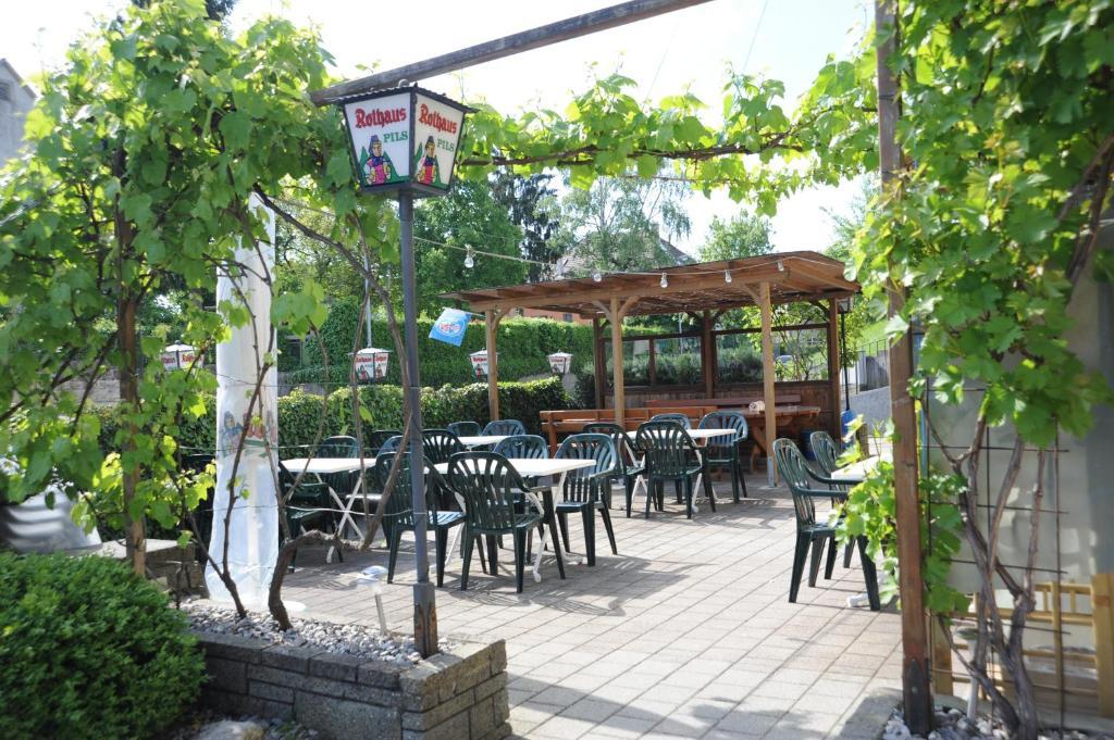 Gasthaus-Pension Fischerkeller Randegg Extérieur photo
